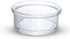 Zazu Black Steel Bird Feeder with Clear Bowl